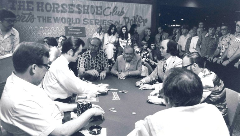 Benny Binyon at the poker table
