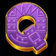 Q symbol in John Hunter and the Mayan Gods slot