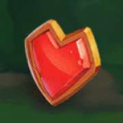 Hearts symbol in Pirates Smugglers Paradise slot
