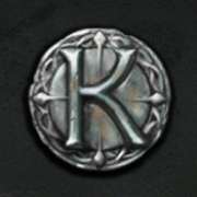 K symbol in The Sword and the Grail slot