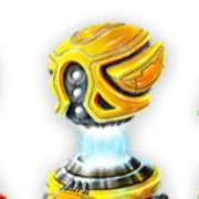 Yellow robot symbol in Wild-O-Tron 3000 slot