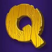 Q symbol in Raging Reindeer slot