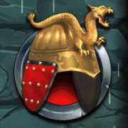 Dragon symbol in Treasures of Lion City slot
