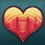 Hearts symbol in Mission Cash slot