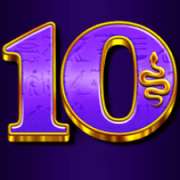 10 symbol in Egyptian Fortunes slot