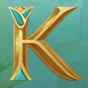 K symbol in Book of Atem slot