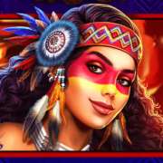Indian Girl symbol in Bronco Spirit slot