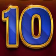 10 symbol in Fruitopolis Fortune slot