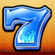 Blue Seven symbol in Fire Strike slot