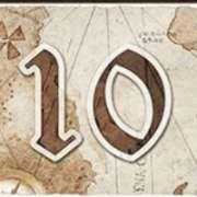 10 symbol in Treasure Island slot