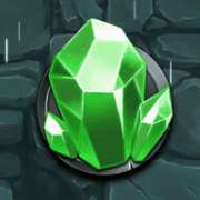 Green Gem symbol in Treasures of Lion City slot