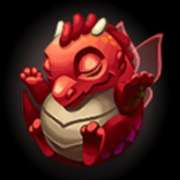 Red Little Dragon symbol in Divine Lotus slot