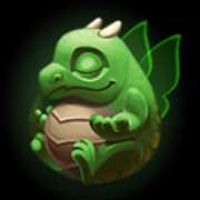 Green Little Dragon symbol in Divine Lotus slot