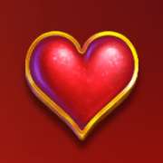 Hearts symbol in Fruit Rainbow slot