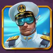 Captain symbol in Ticket to the Stars slot