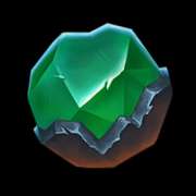 Green gem symbol in Rocket Fellas slot