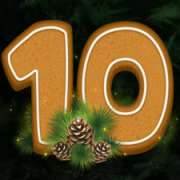 10 symbol in Festive Indulgence slot