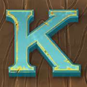 K symbol in Boom Pirates slot