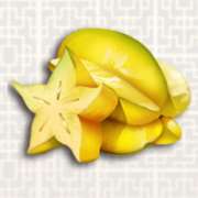 Carambola symbol in Sweety Honey Fruity slot