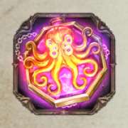 Octopus symbol in Rich Wilde and the Tome of Madness slot