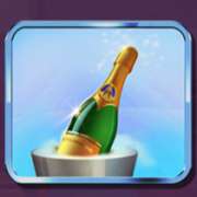 Champagne symbol in Ticket to the Stars slot