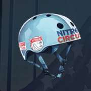 Blue helmet symbol in Nitro Circus slot