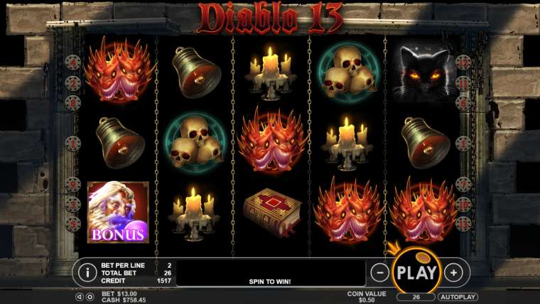 Play Diablo 13 slot