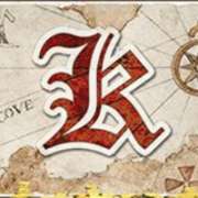 K symbol in Treasure Island slot