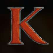 K symbol in Wild Warriors slot