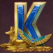 K symbol in Cat Wilde and the Lost Chapter slot