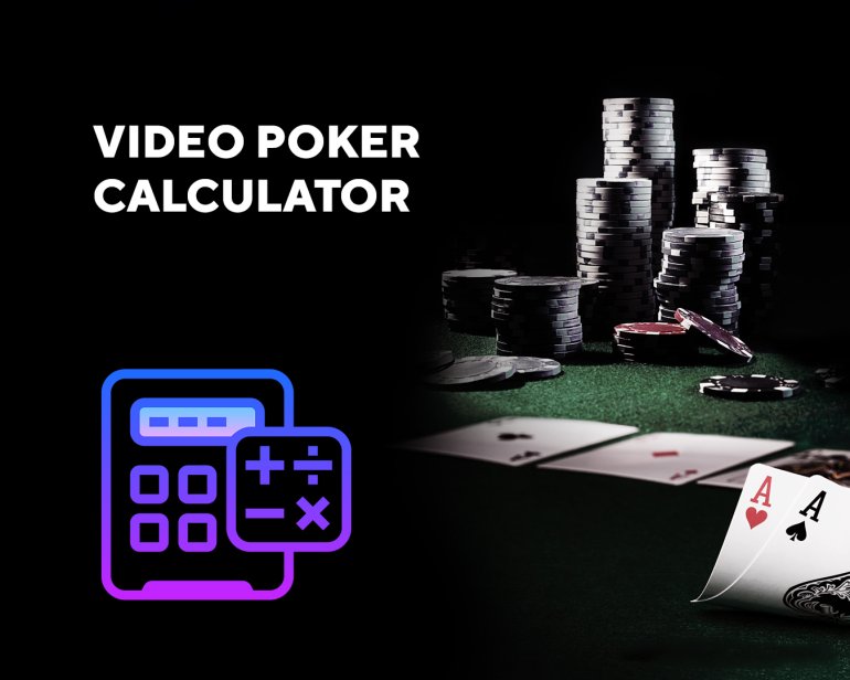 Video Poker Calculator odds calculation program